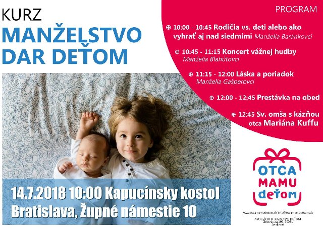 Otec Marián Kuffa príde na pochod Hrdí na rodinu