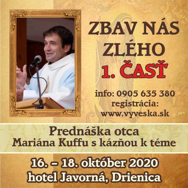 Zbav nás Zlého, 1. časť - Prístupové cesty diabla (ešte voľné miesta!!!)