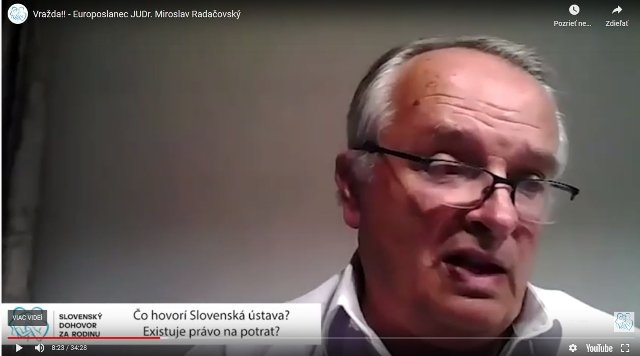 Vražda!! -  Europoslanec JUDr. Miroslav Radačovský