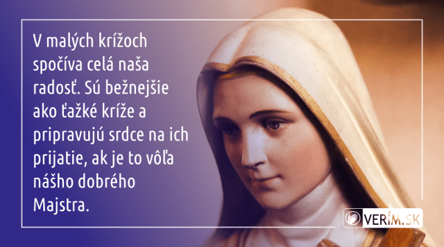 Sv. Terezka - 6 poschodí do neba