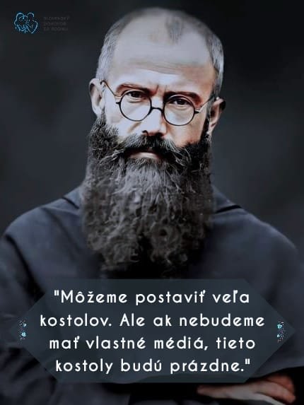 SV. MAXIMILIÁN - Mária a médiá sú nevyhnutné k evanjelizácii ľudstva