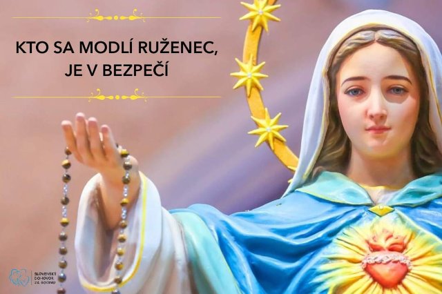 Prečo ruženec? prečo dnes? alebo boj so Zlom