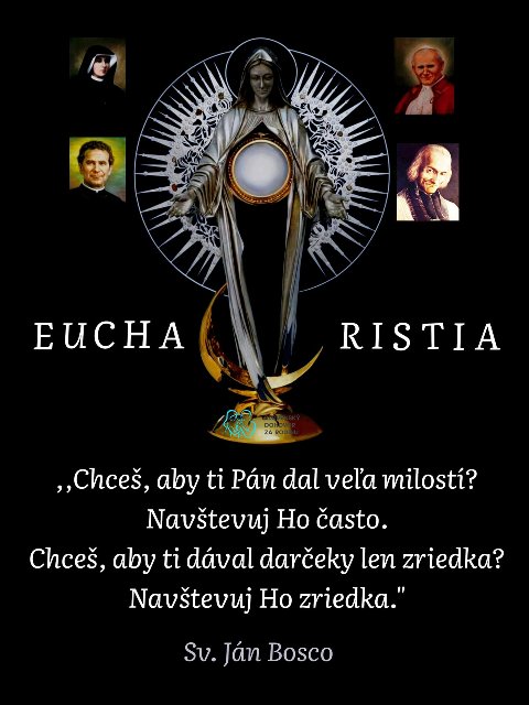 Svätí o hodnote Eucharistie