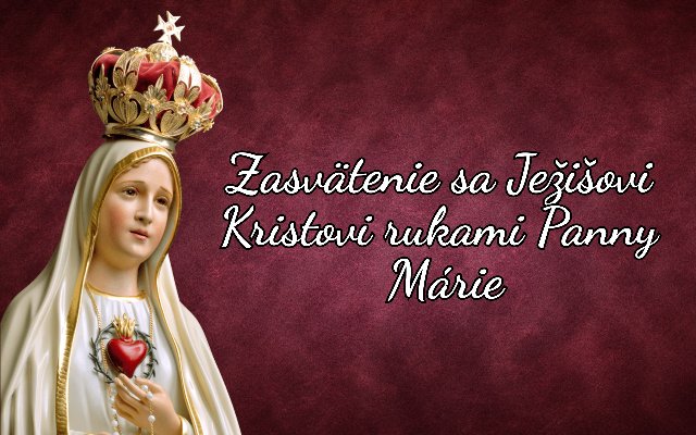 ZÁVEREČNÉ POKYNY K SLÁVNOSTNÉMU ZASVÄTENIU + zasvätenie k stiahnutiu