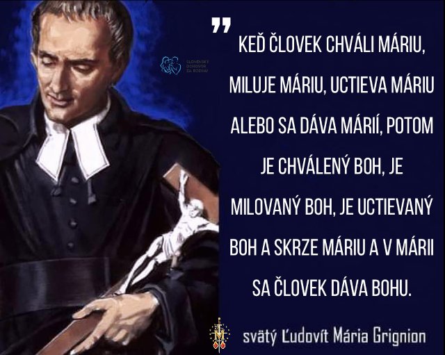 svätý Ľudovít Mária GRIGNION - učiteľ pravej zbožnosti