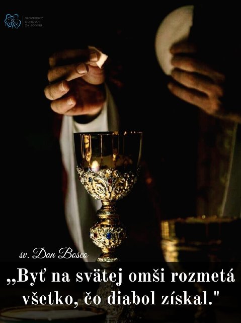 Každodenná svätá omša - každodenné mimoriadne milosti