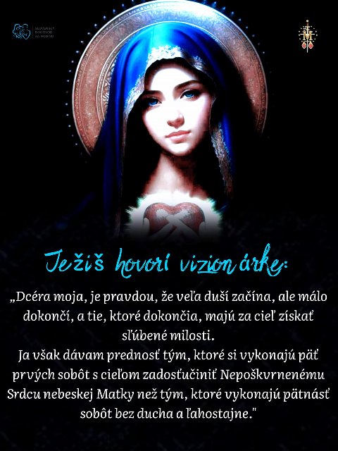 V čom spočíva podstata pobožnosti prvých sobôt