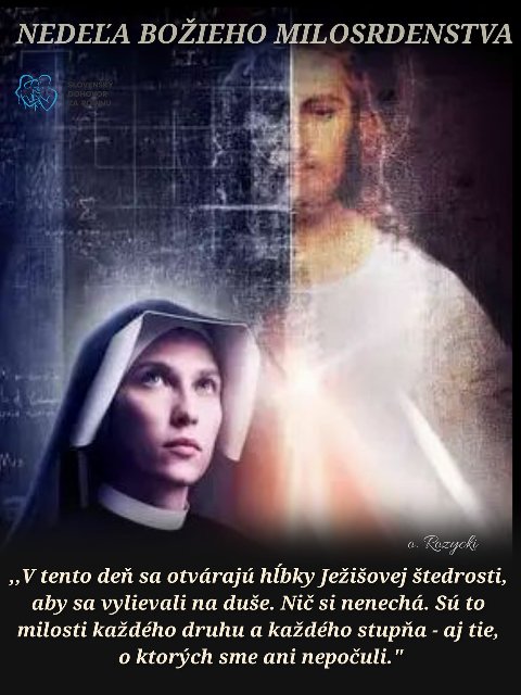 Veľký škandál MILOSRDENSTVA alebo nedeľa Božieho MILOSRDENSTVA