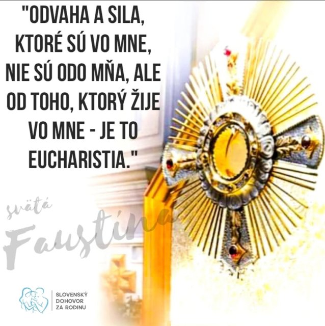GENERÁL - Príkladom úcty k EUCHARISTII a ducha nezlomnej VIERY aj napriek VÝSMECHU