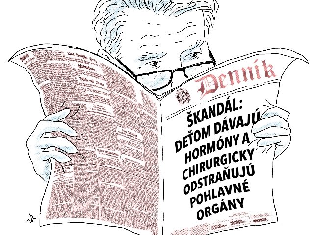 Transgenderizmus vo svete kritizujú aj rešpektované médiá. Kedy to bude na Slovensku?