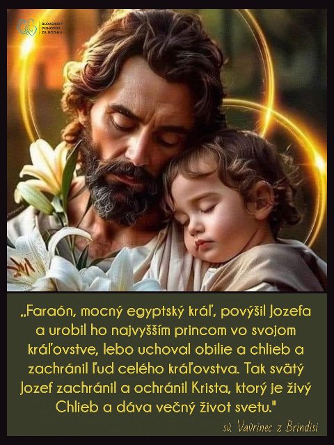Jozef Egyptský - predobraz novozákonného Jozefa pri „ochrane chleba“