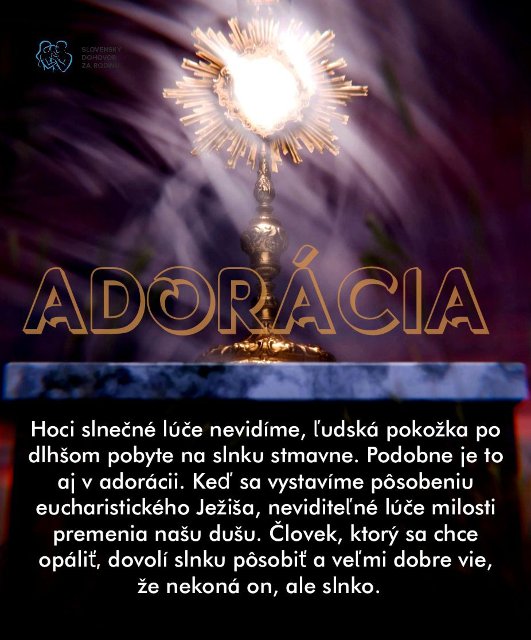 Adorácia ako opaľovanie?