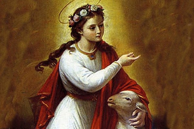 Sv. Agnesa, panna a mučenica