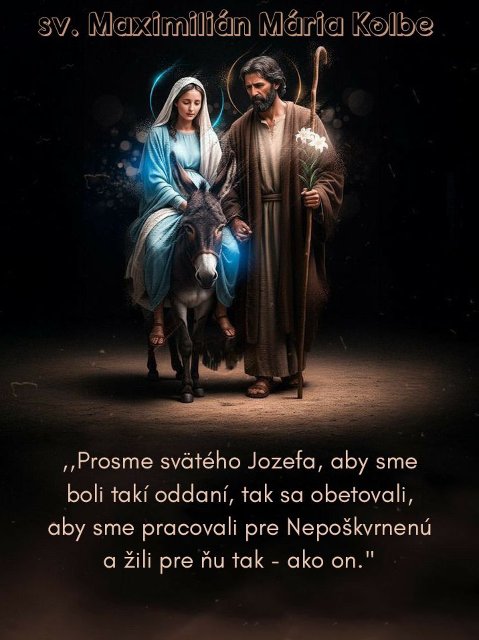 SVÄTÝ JOZEF - PROTOTYP PRIJATIA PANNY MÁRIE DO SVOJHO SRDCA a DOMOVA