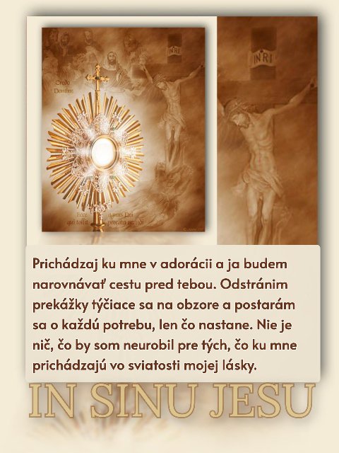 PRICHÁDZAJ KU MNE...