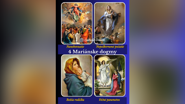 Štyri mariánske dogmy vysvetlené
