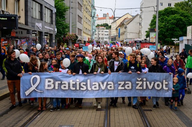 Sobota 20.9. DNES o 15:00 zaznie v centre Bratislavy výzva na zákaz potratov