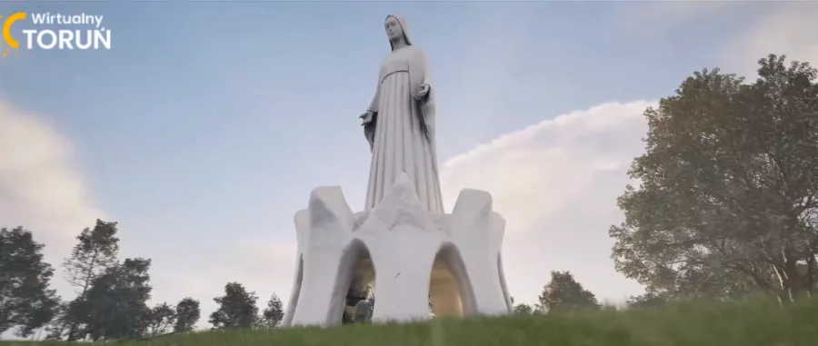 Najvyššia Panna Mária v Európe: Poľský miliardár stavia monument pri Toruni