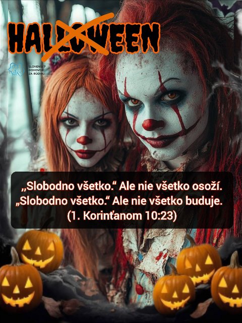 HALLOWEEN - SKUTOČNE LEN NEŠKODNÁ ZÁBAVA ???