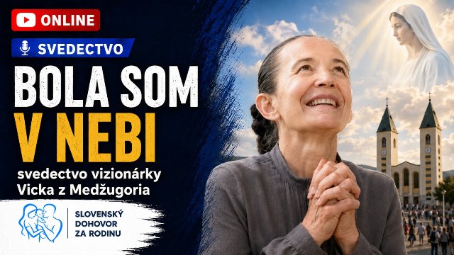 Streda 10.6. o 21:00 - Online vo svete - Bola som v nebi - svedectvo vizionárky Vicky z Medžugoria