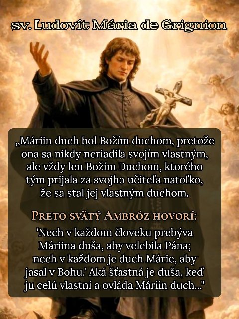 ZASVÄTENIE NEPOŠKRENÉMU SRDCU alebo "AKÁ ŠŤASTNÁ JE DUŠA, KEĎ JU CELÚ VLASTNÍ MÁRIA"