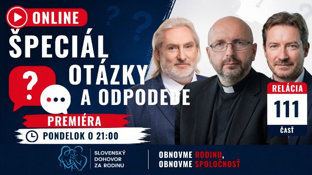 Pondelok 3.8. o 21:00 - Online špeciál - Otázky a odpovede (111. časť) PREMIÉRA + výzva o. Kuffu